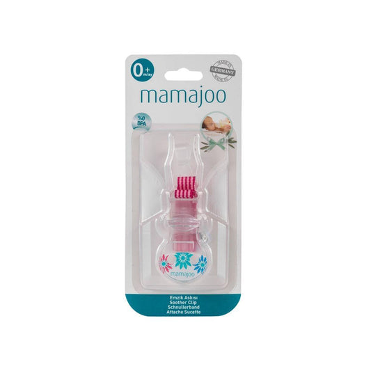 Mamajoo Soother Clip - pink