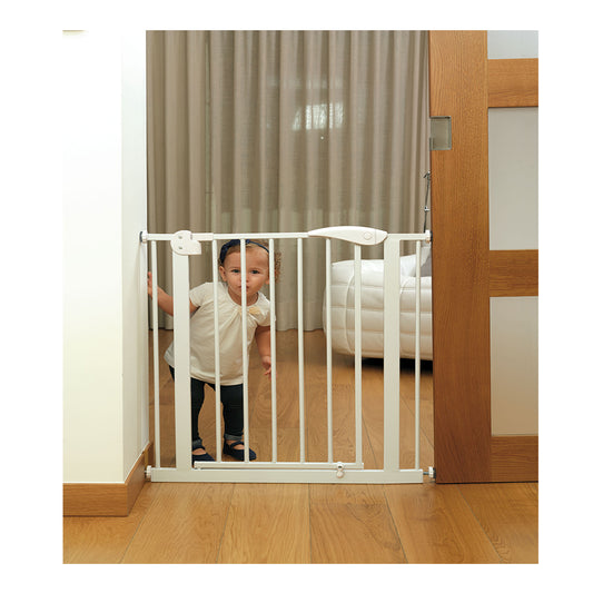 Olmitos Safety Gate + Extension - White