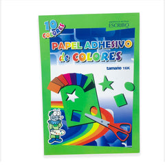 Adhesive Colored Paper