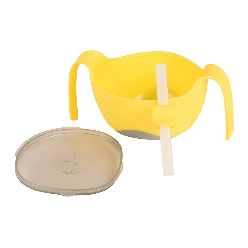 B.Box Bowl and Straw - Lemon Sherbet B.Box