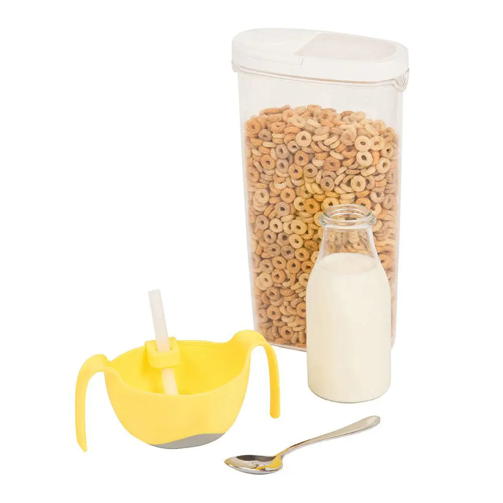 B.Box Bowl and Straw XL - Lemon Sherbet B.Box