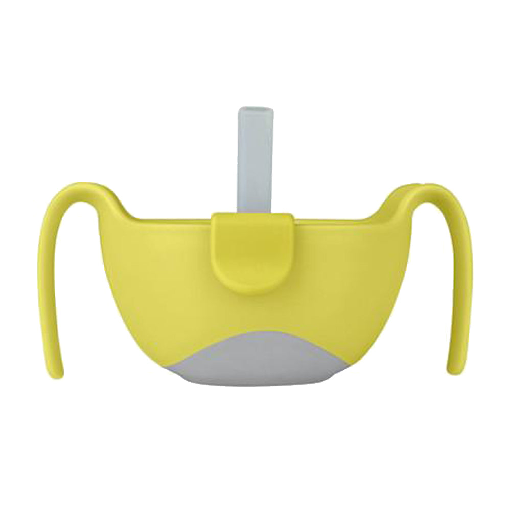 B.Box Bowl and Straw XL - Lemon Sherbet
