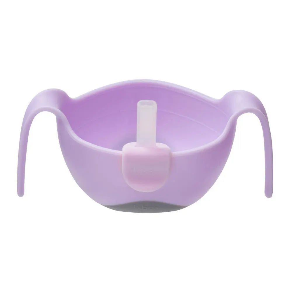 B.Box Bowl and Straw - Boysenberry B.Box