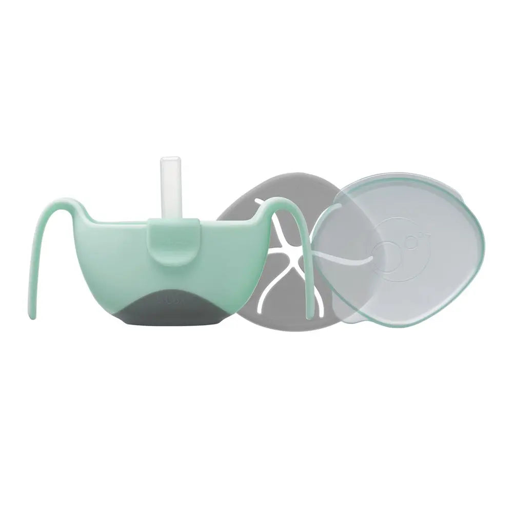 B.Box Bowl and Straw - Pistachio B.Box