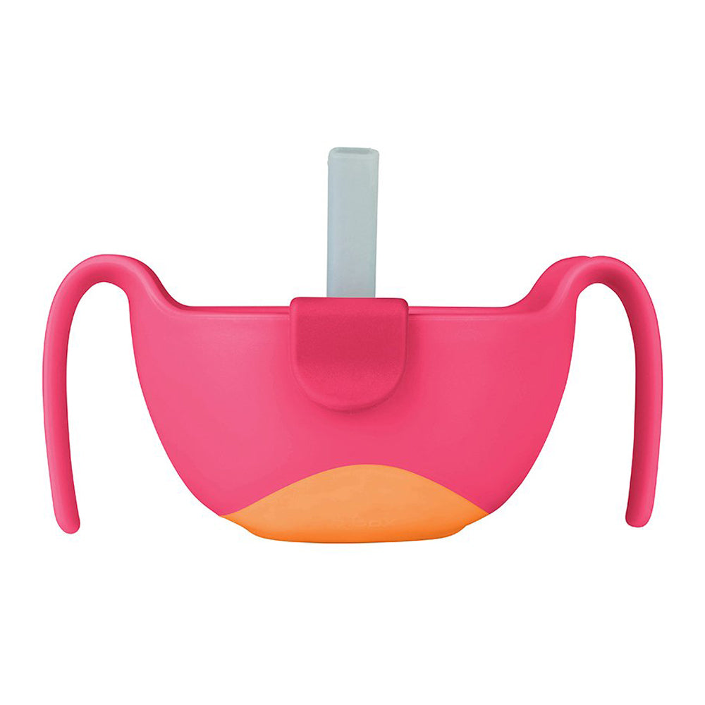 B.Box Bowl and Straw XL - Strawberry Shake