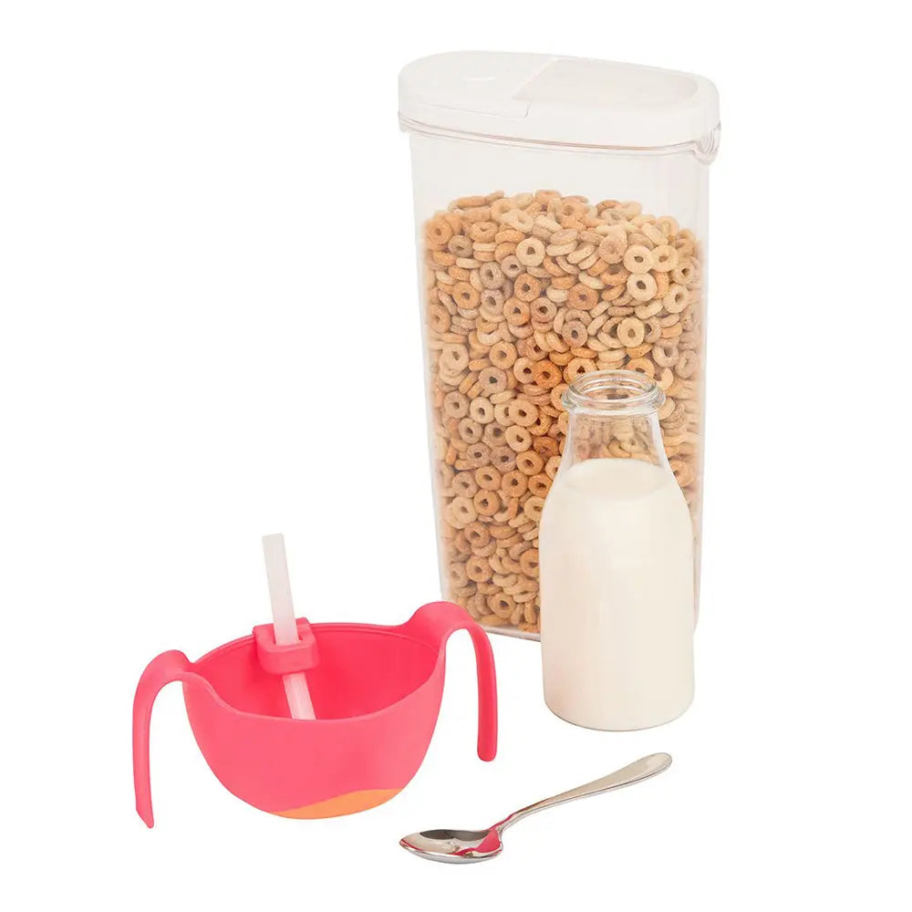 B.Box Bowl and Straw - Strawberry Shake B.Box