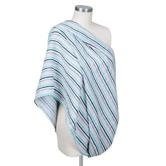 Bebe Au Lait Classic Muslin Nursing Scarves (Candy Stripes)