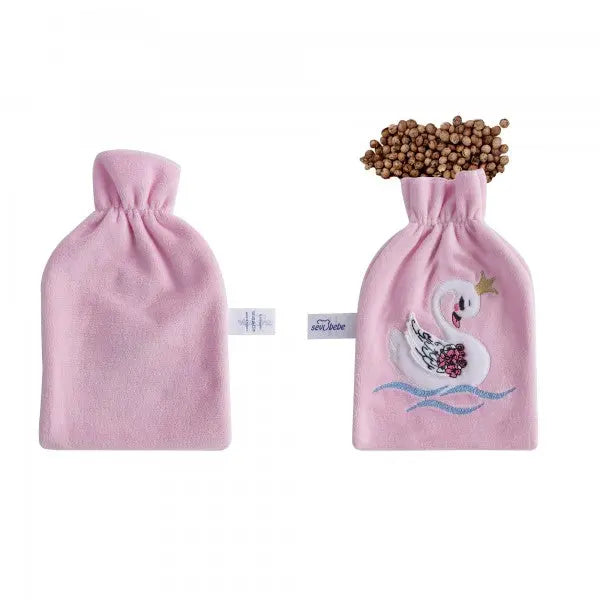 Sevi Bebe Cushion With Cherry Stones - Pink Sevi Bebe