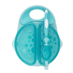 Dr Browns Travel Fresh Bowl & Snap-in Spoon, Teal, 1-Pack