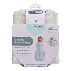 ergoPouch Cocoon Swaddle Bag 1.0 TOG - Grey Marle