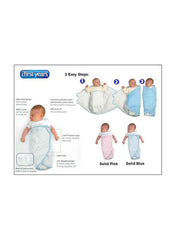 The First Years Easy Wrap Swaddle - Orange