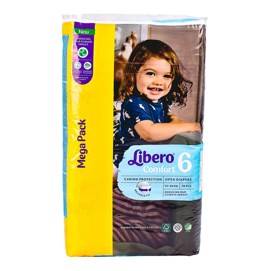 Libero Baby Diaper Size 6 Comfort Junior - Pack of 210