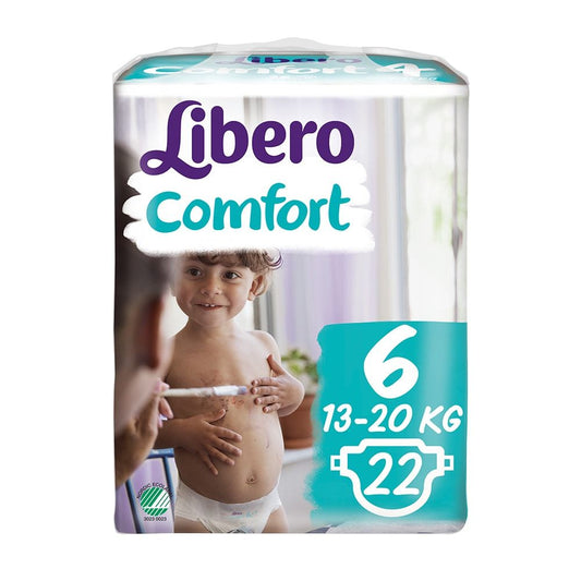 Libero Baby Diaper Size 6 Comfort Junior - Pack of 22