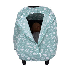 Sevi Bebe Infant Car Seat Cover - Leaf Pattern